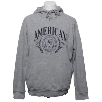 Sweat à capuche (Gris) de American College Coton, Viscose