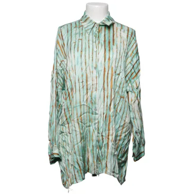 Blouse (Blauw, Bruin, Wit) van Senes