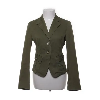 Blazer (Groen) van MaxMara Katoen, Cupro, Elastaan, Viscose