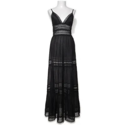 Robe longue (Noir) de Mango Modal, Polyester