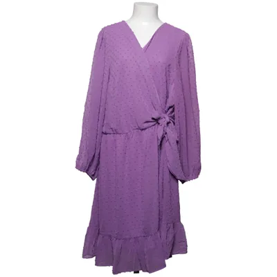 Wrap dress (Purple) from City Chic Polyester