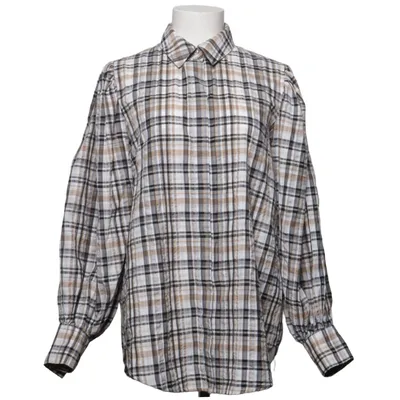 Skjorta (Beige, Svart, Vit) från NA-KD Bomull, Polyester