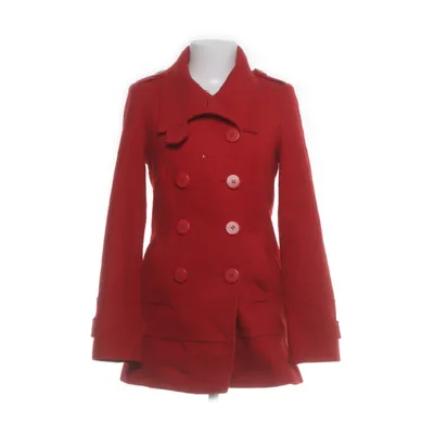 Pea coat (Red) from 3 Suisses Polyamide, Polyester, Wool