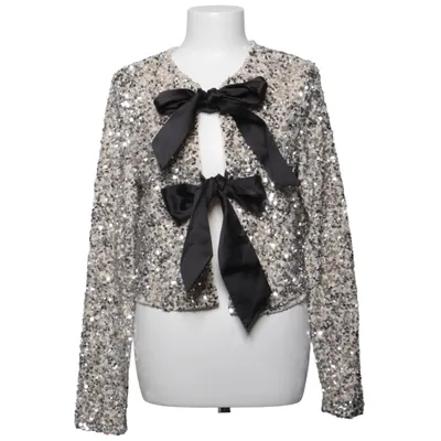 Cardigan (Sequin Bow Blouse) from Costes Polyester