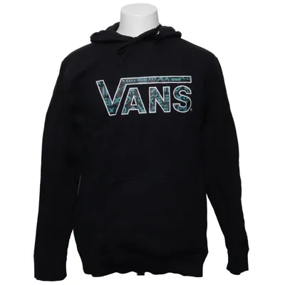 Sweat à capuche (Noir) de Vans Coton