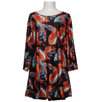 Tunika (Sort, Flerfarvet) fra Lily Elastan, Polyester