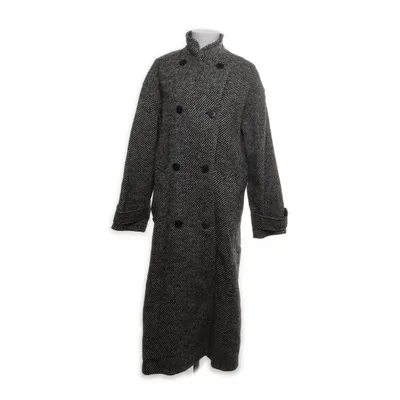 Coat (Gray, Black) from Turo Wool, Polyamide, Viscose