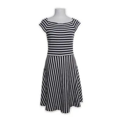 Dress (White, Blue) from Armani Exchange Viscose, Polyamide, Elastane, Polyester