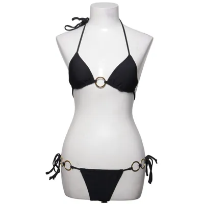 Bikini (Noir) de Forplay Élasthane, Polyester
