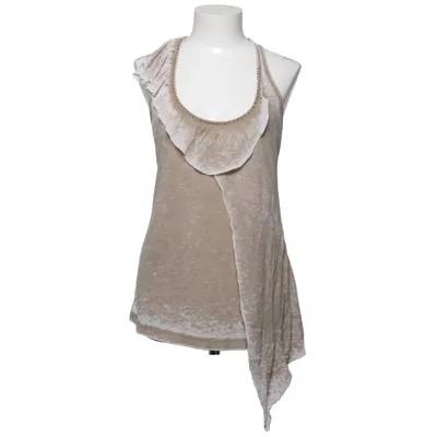 Top (Beige) van Raser Katoen, Polyester