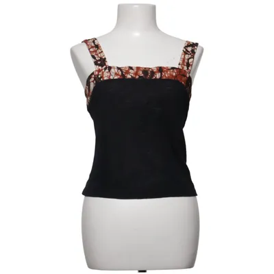 Crop top (Zwart, Oranje, Meerkleurig) van Figura Finland Acryl, Katoen