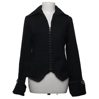 Bluse (Sort) fra Kombiworld Bomuld, Elastan
