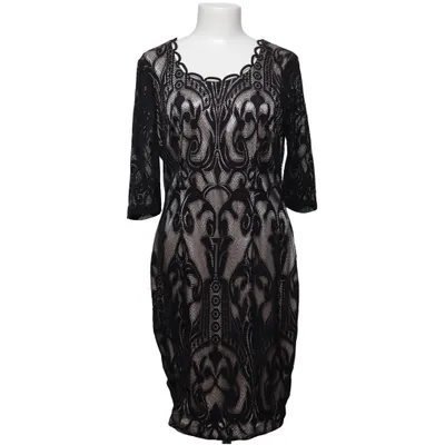 Dress (Black, Beige) from Jax Elastane, Polyamide, Polyester