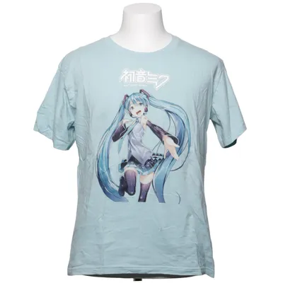 T-shirt (Bleu) de Hatsune Miku Coton