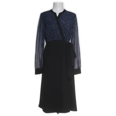 Omlottklänning (Blå, Svart) från Séraphine Polyester
