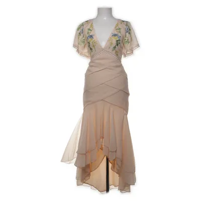 Robe longue (Beige, Multicolore) de ASOS Polyester