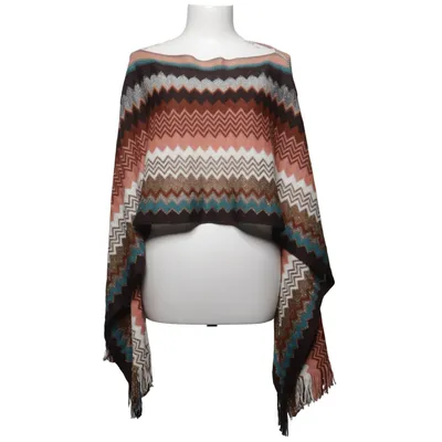 Poncho (Bruin, Meerkleurig) van Missoni