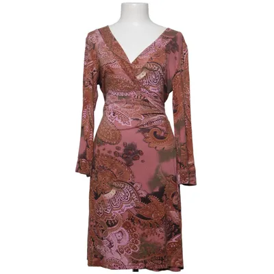 Wikkeljurk (Roze, Bruin, Meerkleurig) van Vera Velour Elastaan, Viscose