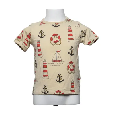 T-shirt (Beige, Multicolore) de Mini Rodini Coton, Élasthane