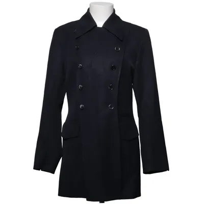 Pea coat (Black) from Pauw Amsterdam Acetate, Cupro, Wool