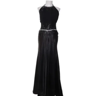 Jurk (Zwart) van Sousourada Polyester, Zijde