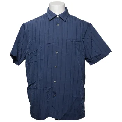 Kortärmad skjorta (Blå) från Van Heusen Polyester, Viskos