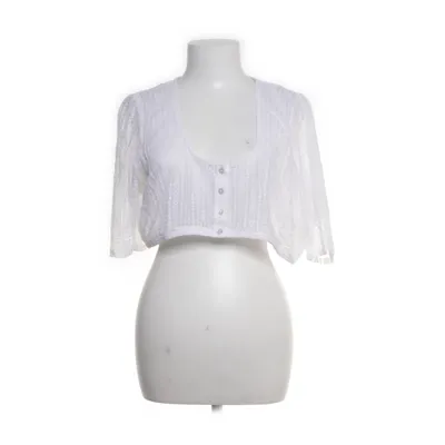 Dirndl blouse (Wit) van Edelnice Katoen