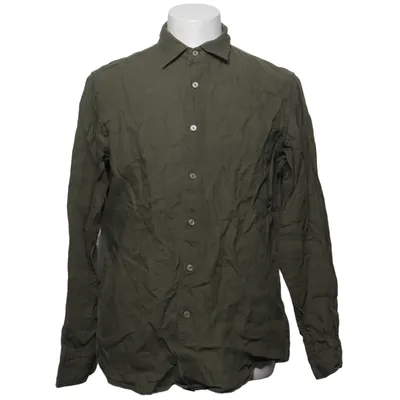 Shirt (Groen) van Uniqlo Linnen