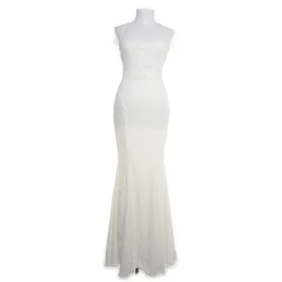 Maxi jurk (Wit) van House of CB Elastaan, Polyamide, Polyester