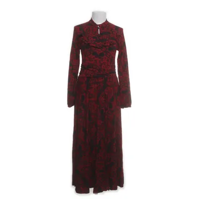 Maxi dress (Red, Black) from Blutsgeschwister Elastane, Viscose