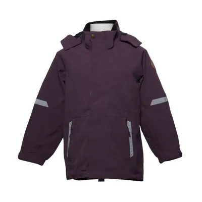 Allvädersjacka (Lila) från Polarn O. Pyret Polyamid, Återvunnen polyester