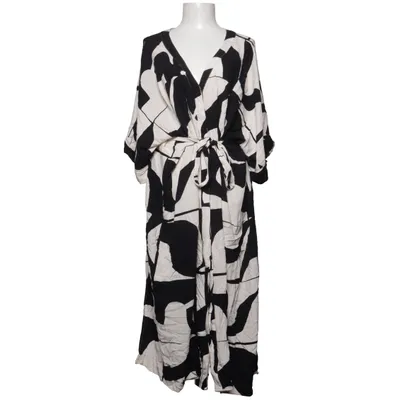 Maxikleid (Schwarz, Weiß) von Monki Viskose