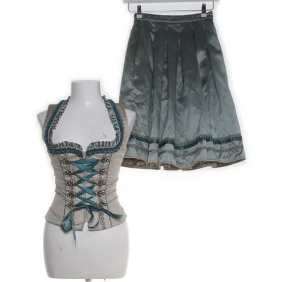 Set (Gray, Blue) from Krüger Cotton, Polyester