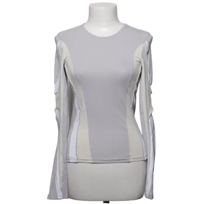 Lange mouwen shirt (Grijs, Wit, Beige) van Weekday Katoen, Elastaan
