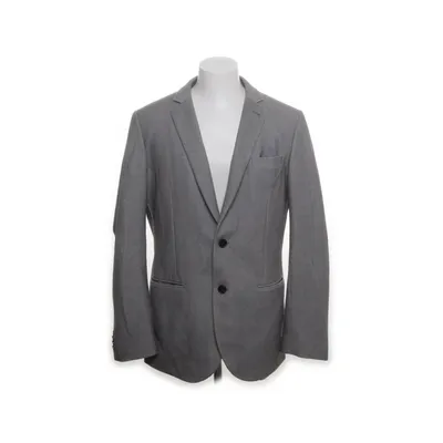 Blazer (Gray, White) from Angelo Litrico for C&A Cotton, Polyester