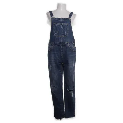 Hängselbyxor (Blå) från Denim Co Bomull