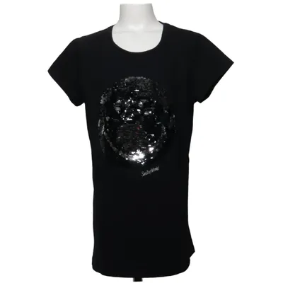T-shirt (Zwart) van Smiley World Katoen