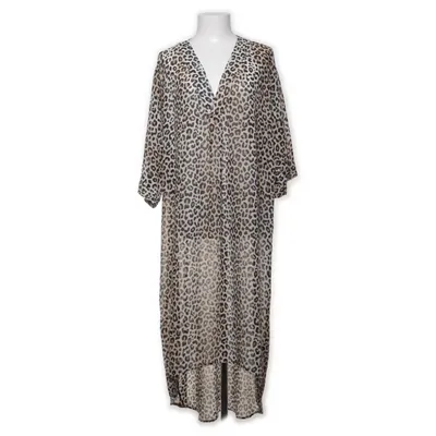 Kjole (Beige, Sort, Flerfarvet) fra Notes du Nord Genanvendt polyester