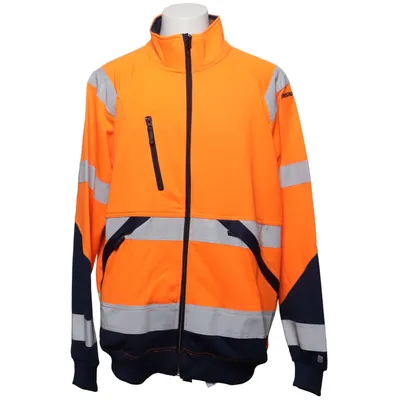 Reflective jacket (Orange, Blue, Silver) from Fristads Cotton, Polyester
