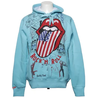 Capuchon sweater (Blauw) van Rusty Neal Katoen, Polyester