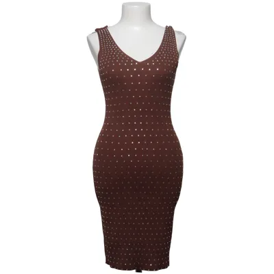 Robe (Marron) de Jasmine Polyester, Viscose