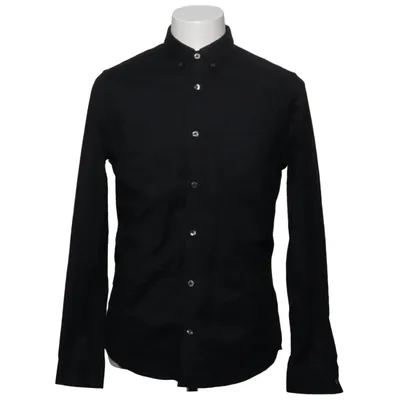 Button down shirt (Black) from Burton Cotton, Elastane