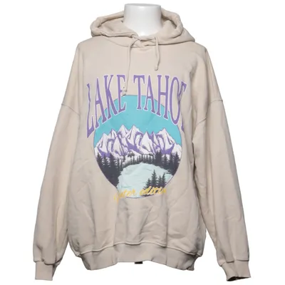 Sweat à capuche (Beige) de Pacific Republic Pull & Bear Coton, Élasthane