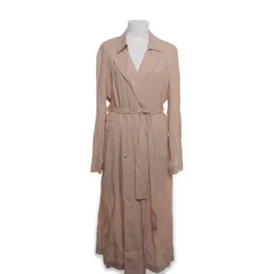 Trenchcoat (Beige) van Zara Basic Outerwear Lyocell