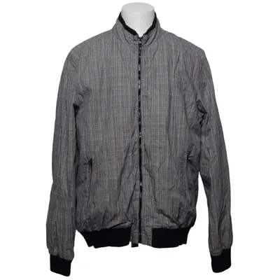 Bomberjakke (Hvid, Sort) fra Madison Avenue Bomuld, Polyester