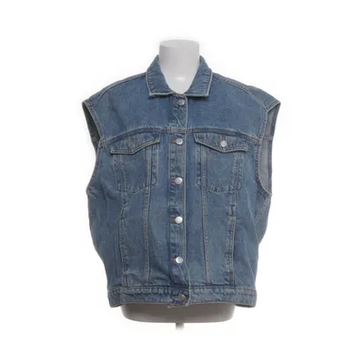 Spijker gilet (Blauw) van Monki Katoen