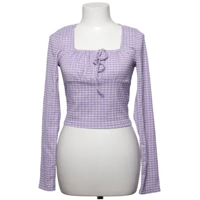 Top (Lila, Wit) van Bik Bok Elastaan, Polyester