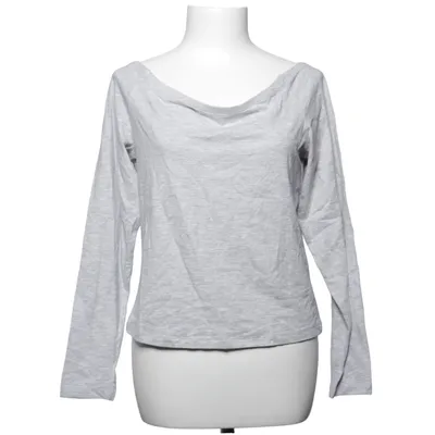 Long sleeve T-shirt (Gray) from ONLY Elastane, Organic cotton, Viscose