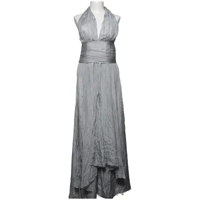 Avondjurk (halter maxi dress) van Vintage Stories Zijde
