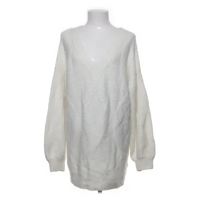 Pull-over (Blanc) de Donna Romina x NA-KD Acrylique, Élasthane, Polyamide